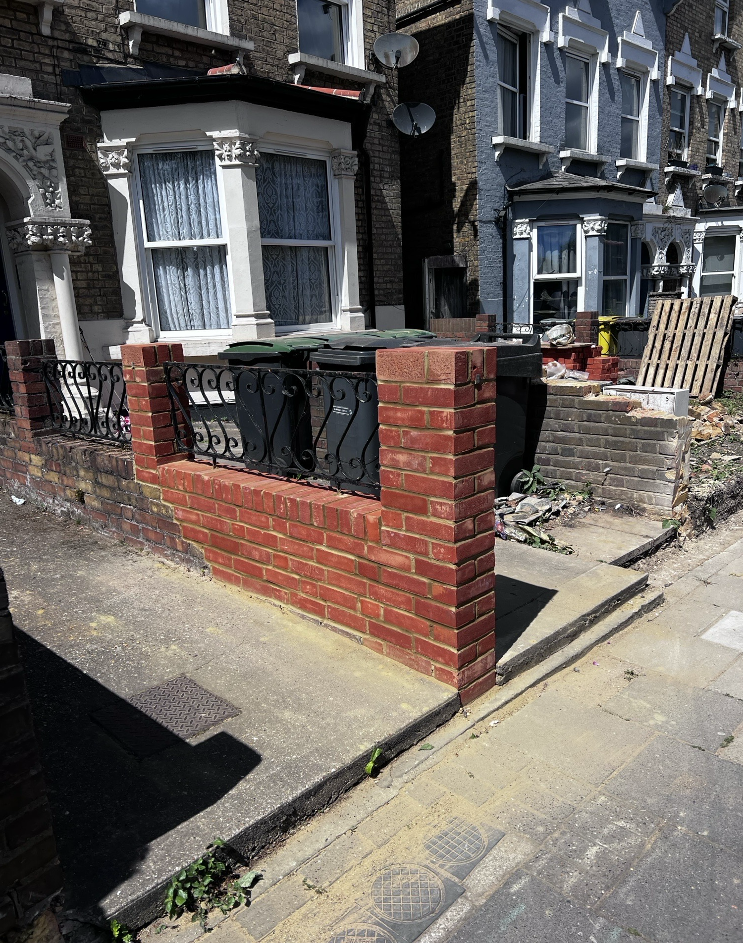 Brickwork and masonry repair completed by Applewood Construction